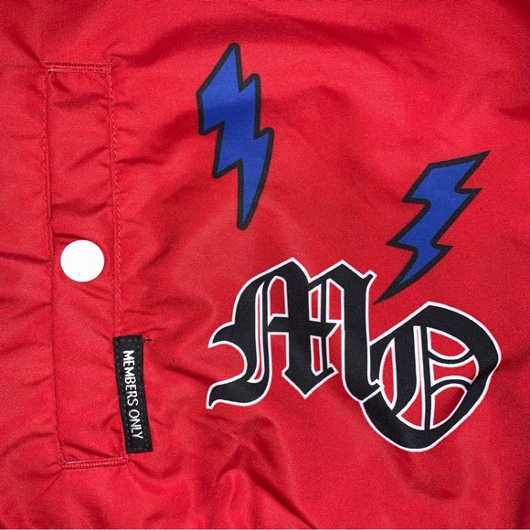 Members Only x The Powerpuff Girls Súper Fierce Varsity Jacket-Size L New - Picture 3 of 15